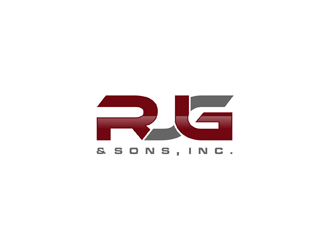 RJG & Sons, Inc. logo design by ndaru
