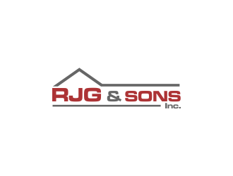 RJG & Sons, Inc. logo design by oke2angconcept