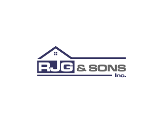 RJG & Sons, Inc. logo design by oke2angconcept