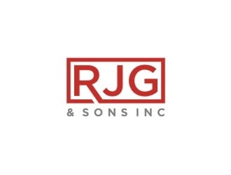RJG & Sons, Inc. logo design by bricton