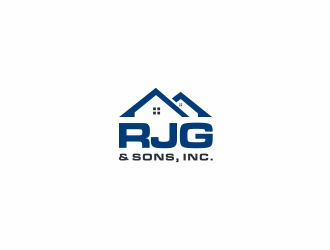 RJG & Sons, Inc. logo design by ammad