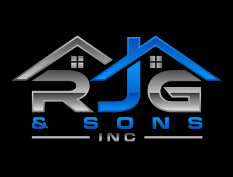 RJG & Sons, Inc. logo design by jm77788