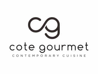 cote gourmet logo design by hidro