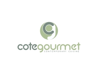 cote gourmet logo design by FloVal