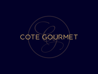 cote gourmet logo design by goblin