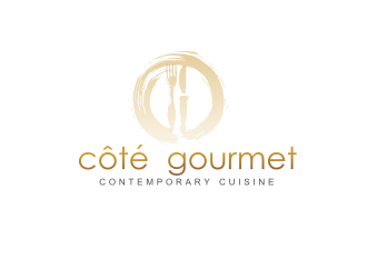 cote gourmet logo design by coco