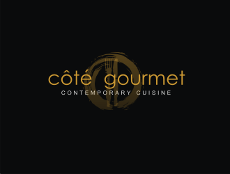 cote gourmet logo design by coco