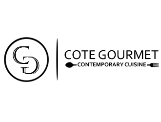 cote gourmet logo design by nikkl