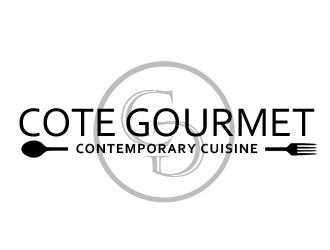 cote gourmet logo design by nikkl