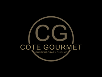 cote gourmet logo design by johana