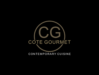 cote gourmet logo design by johana