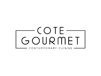 cote gourmet logo design by Fear
