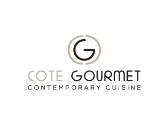 cote gourmet logo design by Fear