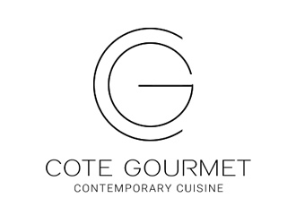 cote gourmet logo design by Coolwanz