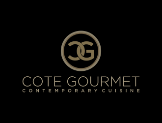 cote gourmet logo design by Mahrein