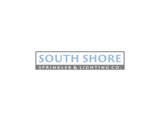 South Shore Sprinkler & Lighting Co. logo design by salis17