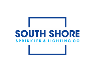 South Shore Sprinkler & Lighting Co. logo design by Girly