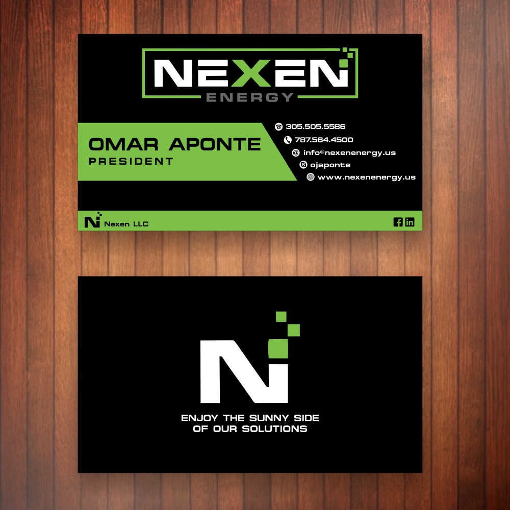 Nexen Energy Black Canvas logo design by kopipanas
