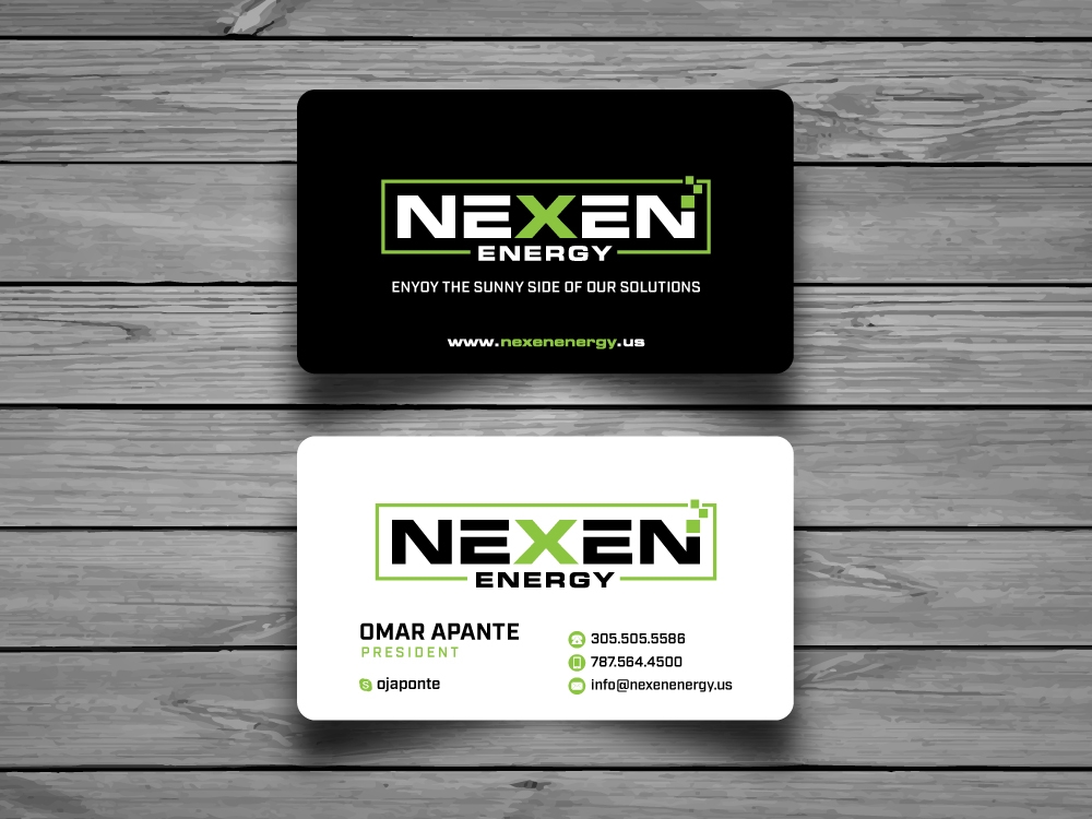 Nexen Energy Black Canvas logo design by labo