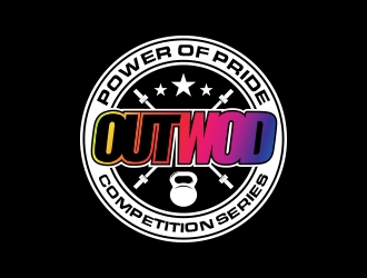 OUTWOD Power of Pride Competition Series logo design by MarkindDesign