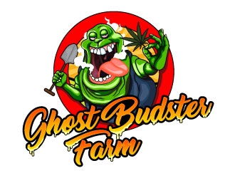 Ghost Budster Farm logo design by daywalker