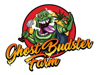 Ghost Budster Farm logo design by daywalker