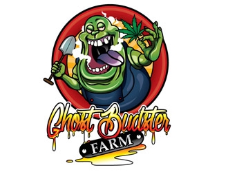 Ghost Budster Farm logo design by shere
