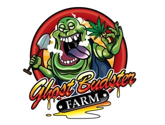 Ghost Budster Farm logo design by shere