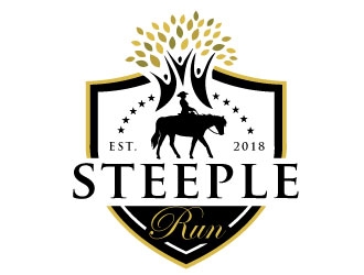 Steeple Run  logo design by REDCROW