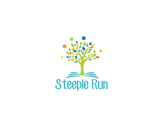 Steeple Run  logo design by giphone