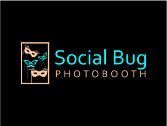 Social Bug Photo Booth logo design by cintoko