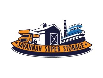 Savannah Super Storage logo design by zenith