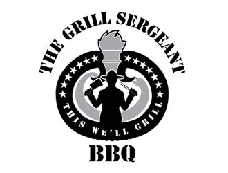 The Grill Sergeant BBQ logo design by LucidSketch