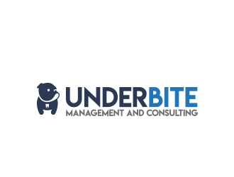 Underbite Management and Consulting logo design by MarkindDesign