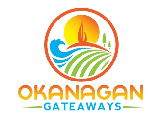 Okanagan Getaways logo design by jpdesigner