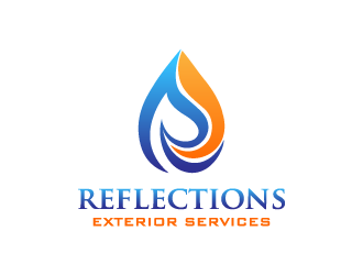 Reflections Exterior Services  logo design by shadowfax