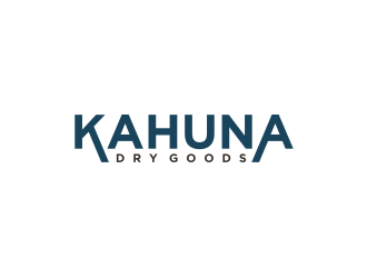 Kahuna Dry Goods logo design by agil