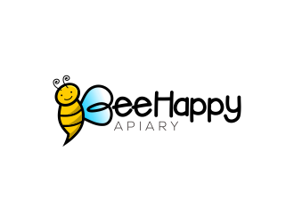 Bee Happy Apiary logo design by senandung