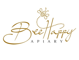 Bee Happy Apiary logo design by Coolwanz
