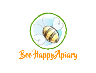 Bee Happy Apiary logo design by reight