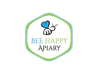 Bee Happy Apiary logo design by ingenious007