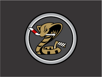 Coaldale Cobras logo design by evdesign