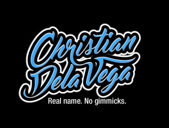 DJ Christian Dela Vega logo design by dondeekenz