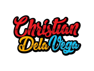 DJ Christian Dela Vega logo design by lexipej