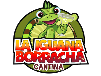 La Iguana Borracha Cantina logo design by coco