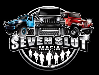 Seven Slot Mafia logo design by shere