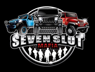 Seven Slot Mafia logo design by shere