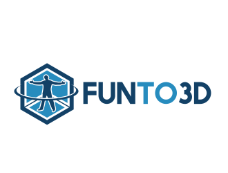Fun to 3D logo design by serprimero