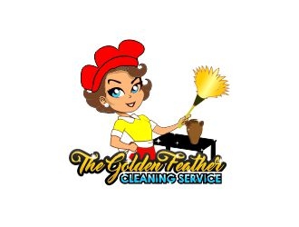 The Golden Feather Cleaning Service  logo design by Hidayat