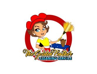 The Golden Feather Cleaning Service  logo design by Hidayat